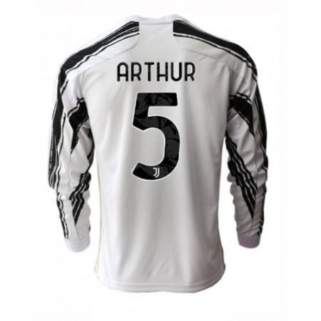 Juventus Arthur Melo 5 Domaći Nogometni Dres 2020-/2021 Dugim Rukavima